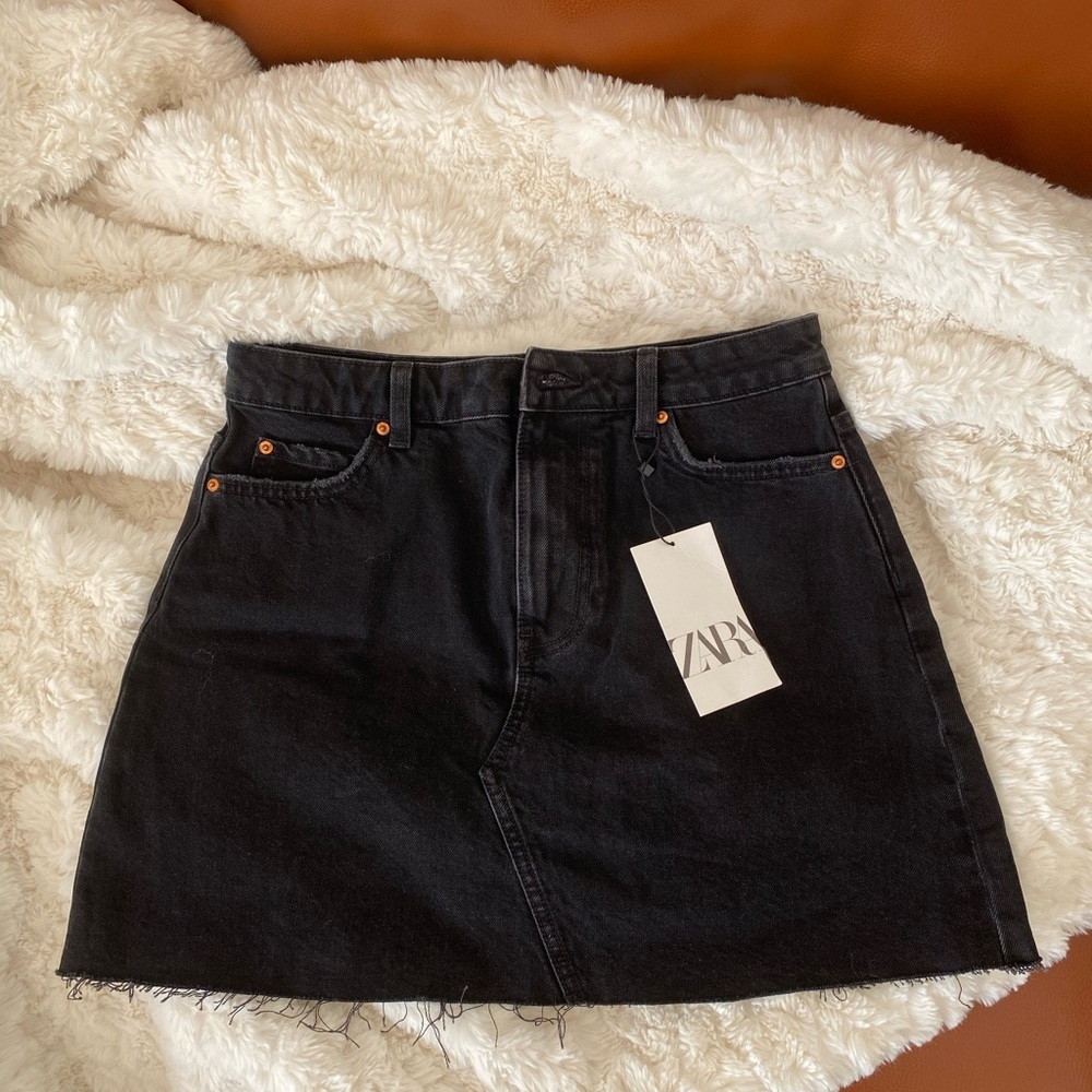 Zara denim skirt